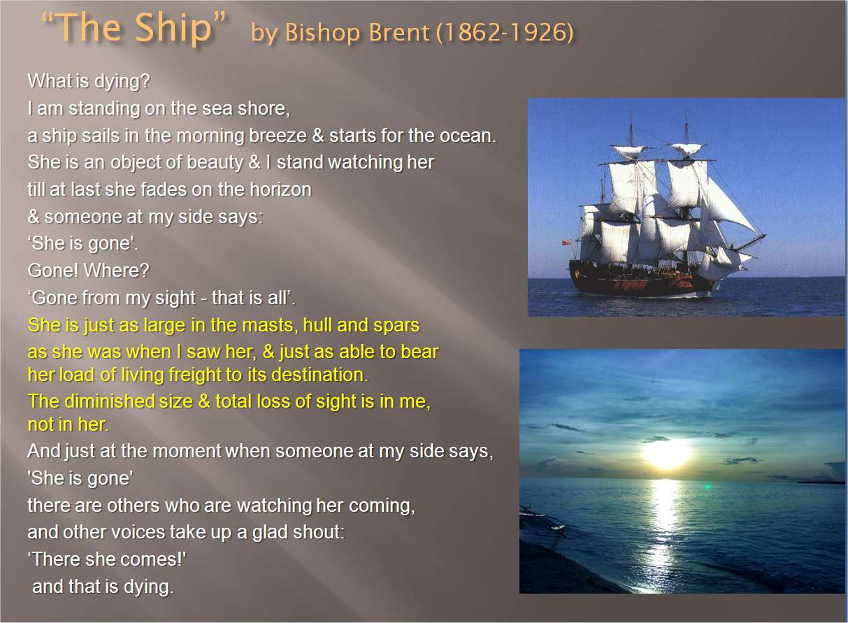 The Ship, by Bishop Brent